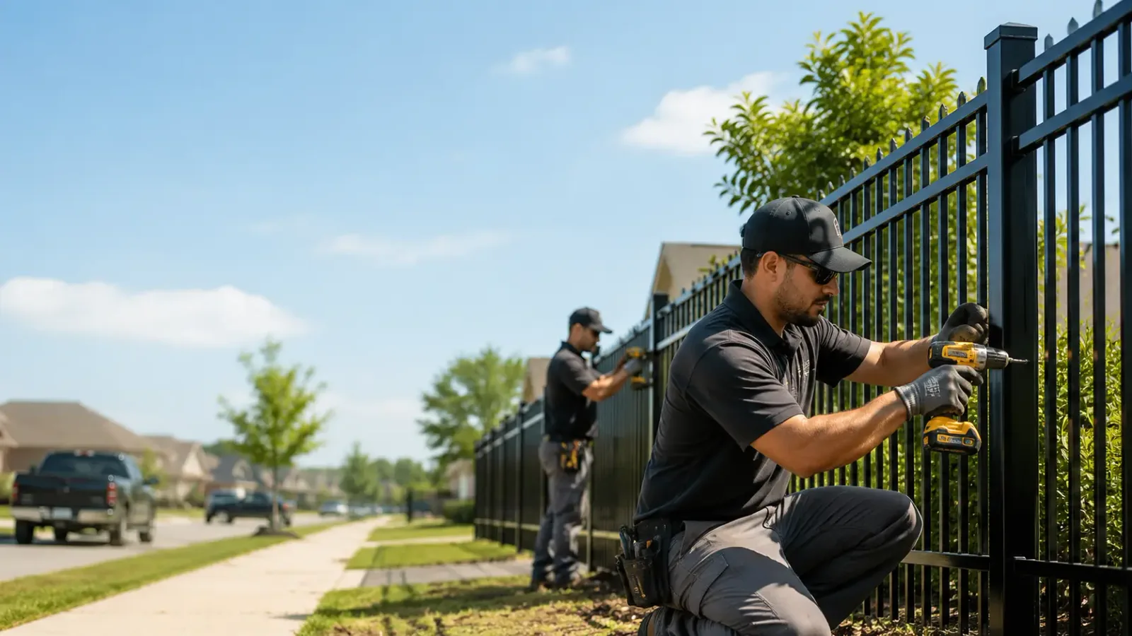 Metal Fence Installation in Bloomington, MD